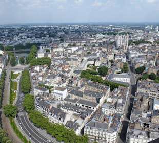 Nantes von oben