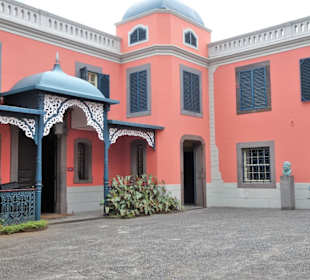 Im Innenhof des Hausmuseum Frederico de Freitas