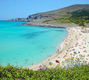 Strand von Cala Mesquida