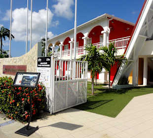 Das Gebäude des Golf-Clubs