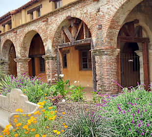 Garten innerhalb der Mission 