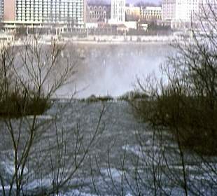Die Niagara-Fälle im Winter