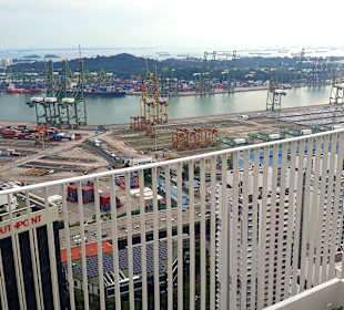 Ausblick auf Sentosa
