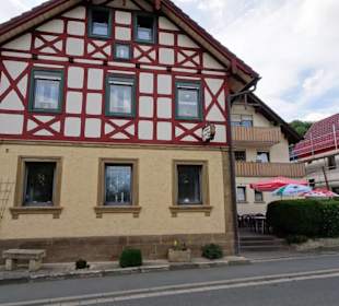 Außenansicht des Brauereigasthauses Thomann