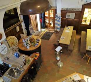 Im Empfangsbereich des Brauereimuseums