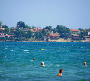 Vom Sunrise Richtung Side am Strand