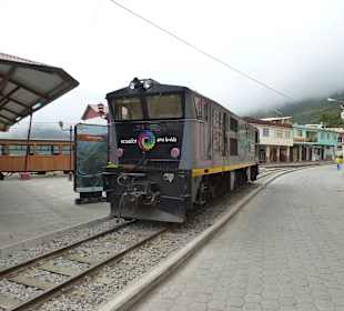 Lok der Teufelsnaseneisenbahn