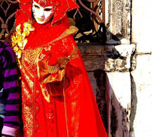 Kostüme-Masken-Show Venedig 2011
