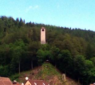 Ruine Burg Triberg in Triberg
