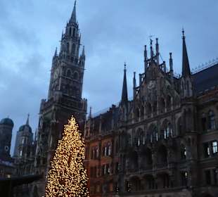 Marienplatz zur Weihnachtszeit