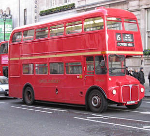 Alter Doppeldecker Bus