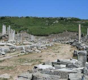 Blick auf Säulenstraße