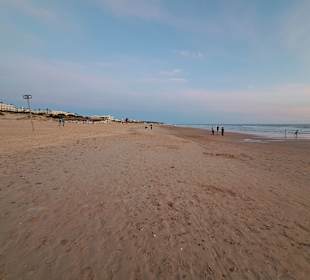 Strand La Barrosa in Novo Sancti Petri