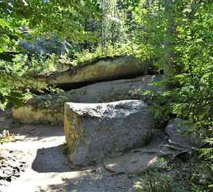 Rundgang durch das Felsenlabyrinth Luisenburg