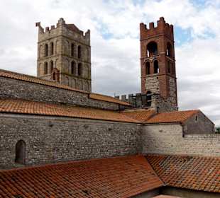 DIe Dachflächen und Türme der Kathedrale