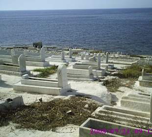 Friedhof in Mahdia, auf Weg zum Cafe Side Salem