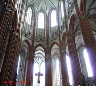 Riesige Decken und meterhohe Fenster