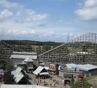 Holzachterbahn Bandit