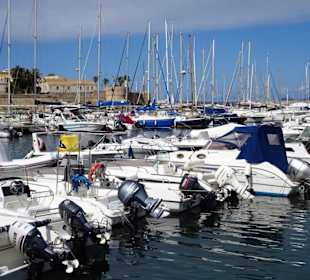 Impressionen aus dem Hafen von Alghero