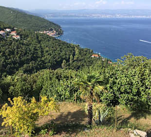 Ausblick auf die Kvarner Bucht