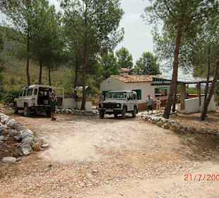 Barbecue wärend Jeep-Safari mit Donna und Michiel