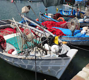 Impressionen aus dem Hafen von Alghero