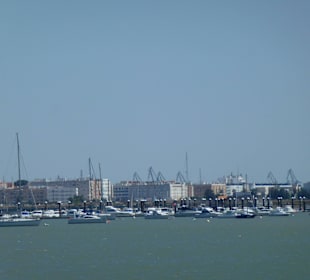 Fahrt zum Castillo de Sancti Petri