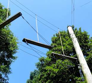 Hochseilklettergarten im Gesundheitspark