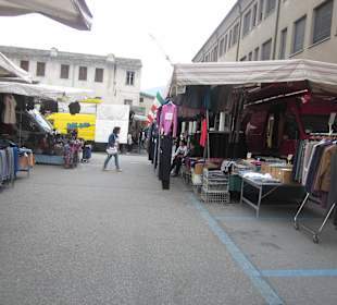 Wochenmarkt in Morbegno