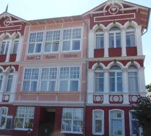 Bansin: entlang der Promenade 