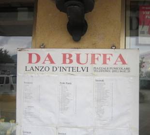 Restaurant Da Buffa Lanzo