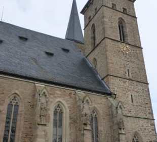 Marktplatz mit „Steigerwald-Dom“