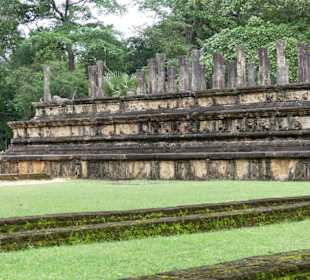 Reste der Tempelanlage