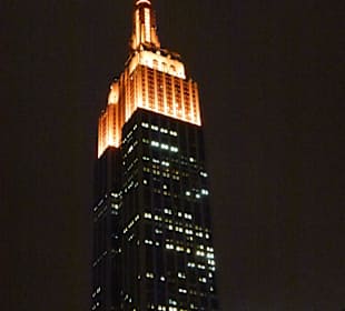 Empire State Building bei Nacht