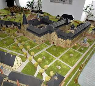 Das Modell der historischen Klosteranlage