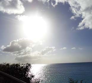 Sonnenuntergang über dem Meer