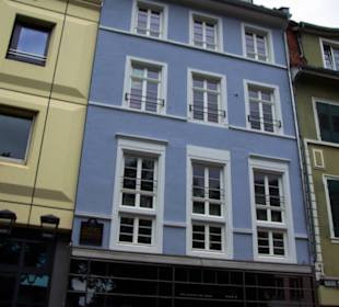 Getönte Farben der Häuser