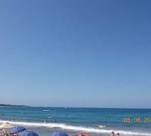 Beach view from resturant Ammos