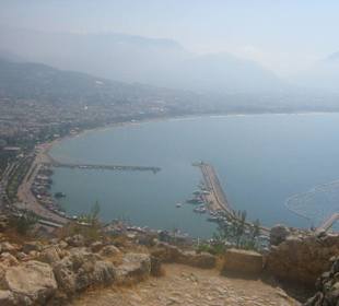 Ausblick in Richtung Hafen