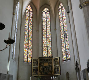 In der Predigerkirche von Erfurt