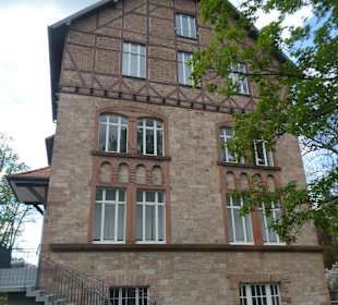 Das Gradierwerk im Kurpark von Bad Orb