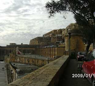 La Valletta am Hafen