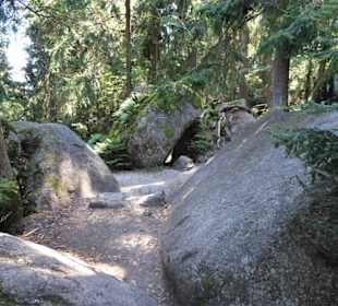 Rundgang durch das Felsenlabyrinth Luisenburg