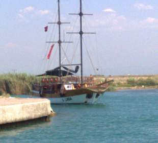 Flusseinfahrt