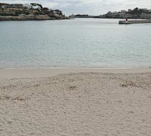 Februar 2024: am Stadtstrand von Porto Cristo