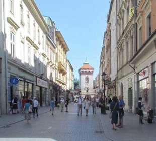 Fussgängerzone direkt am Hotel