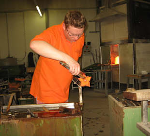 Glaskunst - hautnah dabei