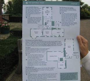 Chartwell House,  Grundriss 1. Stock