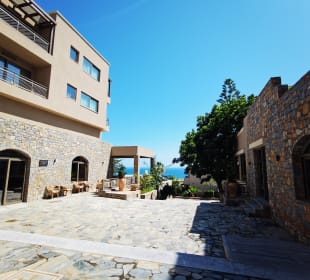 Blick aus der Lobby  Hotel Nana Golden Beach