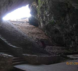 Die Höhle - noch Baustelle